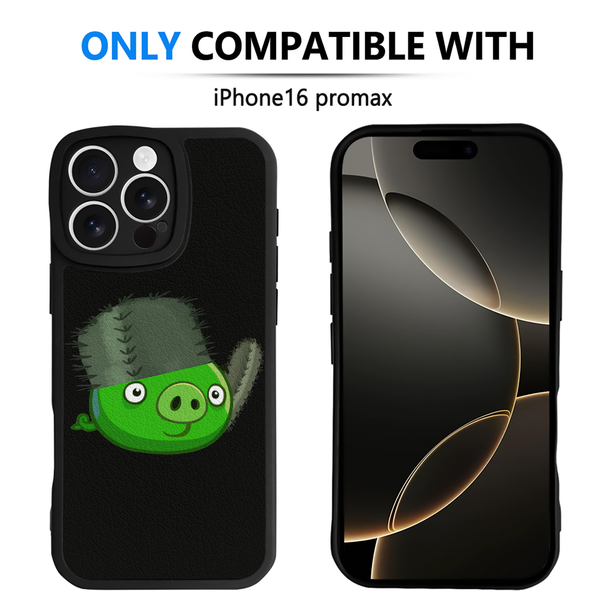 （画像用） Angry Birds アングリーバード 【iPhone 16シリーズ対応】シリコンスマホケース（レザー調） 材質：シリコン